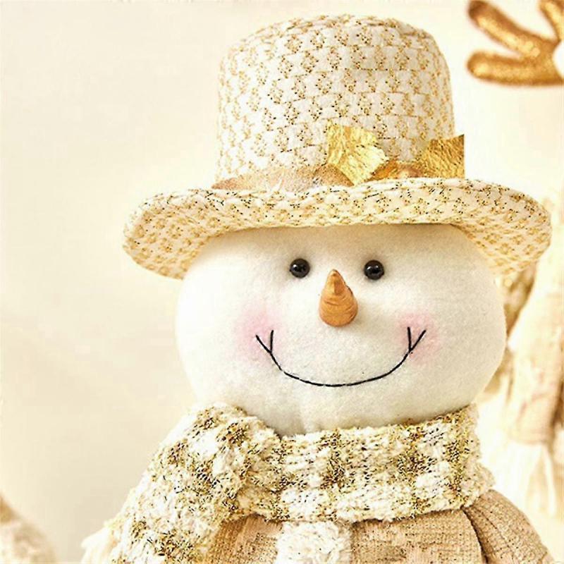 Santa Christmas Dolls Standing Figurines For Christmas Window Decoration