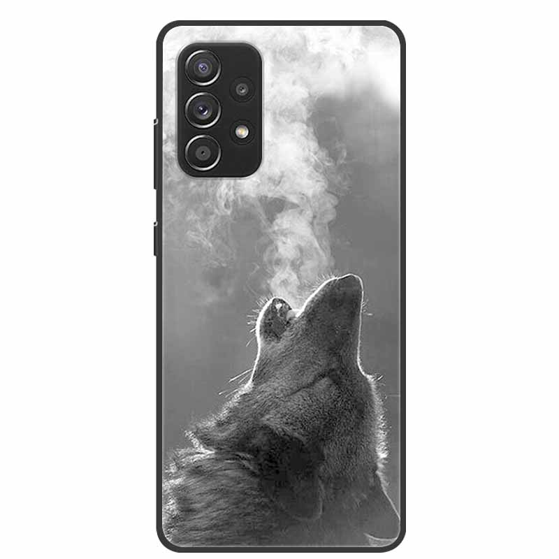 Für Coque Samsung A52s 5G Hülle Stoßfeste weiche Silikon-TPU-Rückseite für Samsung Galaxy A52s 5G Handyhüllen A52 S Niedlicher Cartoon