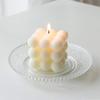 Bougie bulle blanche parfumée coton
