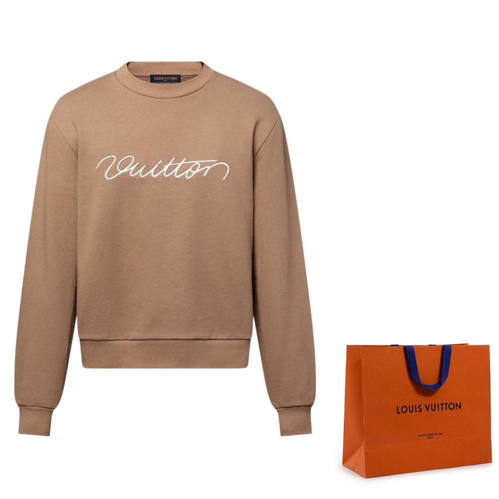 LOUIS VUITTON SS25 Sweatshirt Men's Umber 1AHEFS
