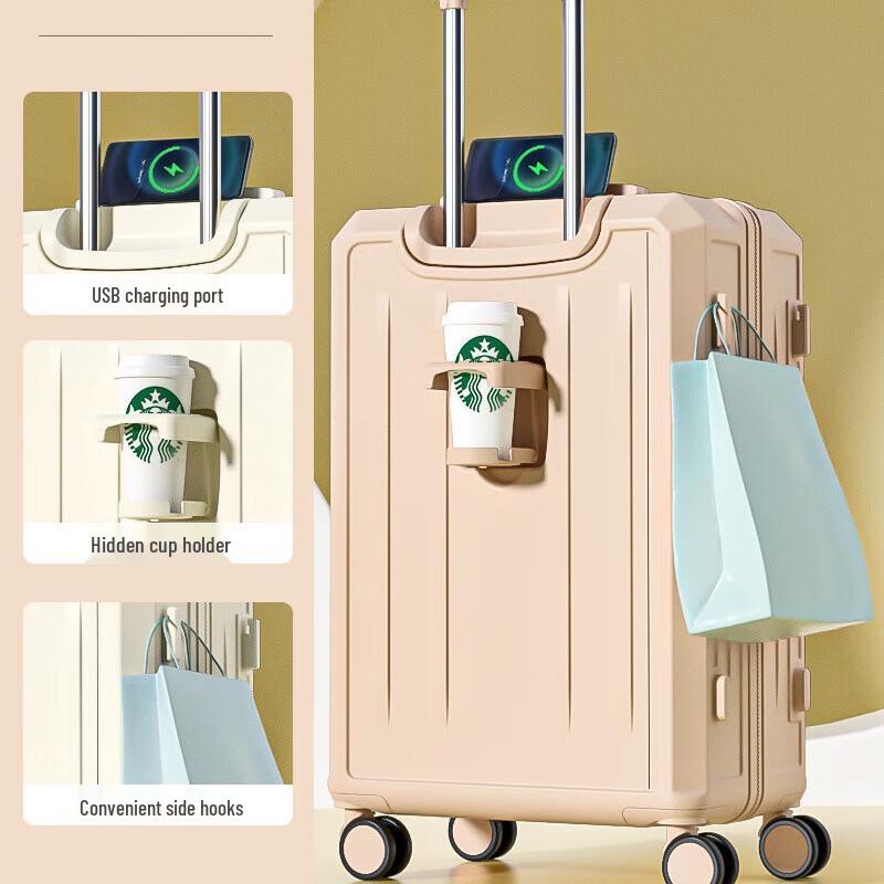 Nafandu Multi-functional Carry-on Luggage 22 Inches