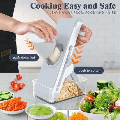 Multifunction Vegetable Cutter Carrots Potatoes Slicer Grater Peeler Shredders Meat Food Chopper Kitchen Accessories