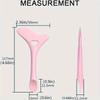 1PC/2PC Silicone Eyeliner Auxiliary Makeup Tool Reusable Eyeliner Template Quick Template Auxiliary Eyeliner Mold Bathroom Durable
