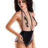 Sex Underwear Sexy Sex Beach Wear Chest Embroidered Neck Underwear Sexy Bikini