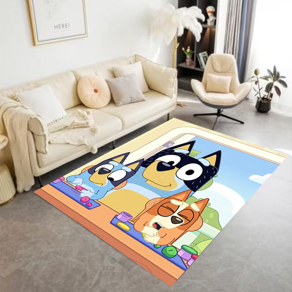 Dogs Refrigerator Adventure Carpet Design for Decorate room Study room Entryway Hallway Anti-slip Rug Office home decor