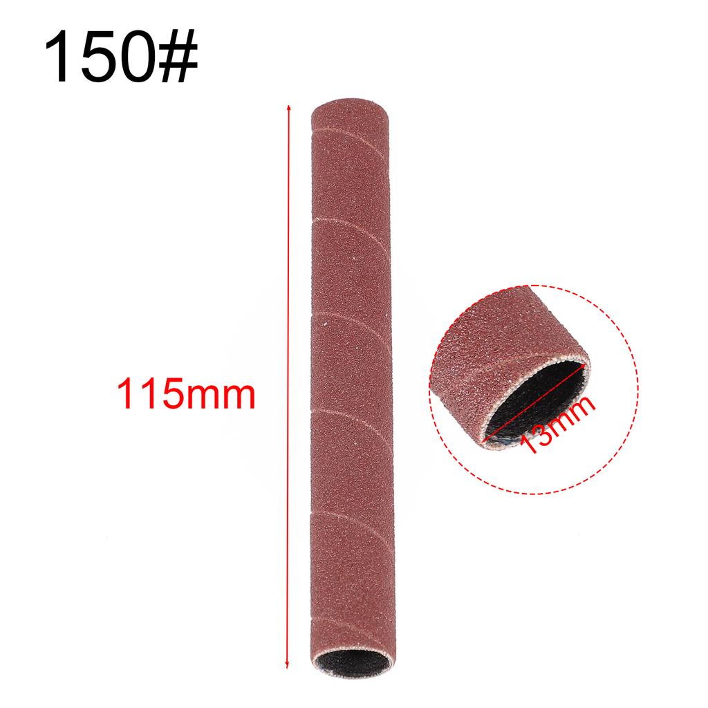 Sanding Drum Sleeves Sandpaper 4.5inch 80 150 240 Grit Vibrating Spindle For Sander Sleeve Polishing Tools Accessories