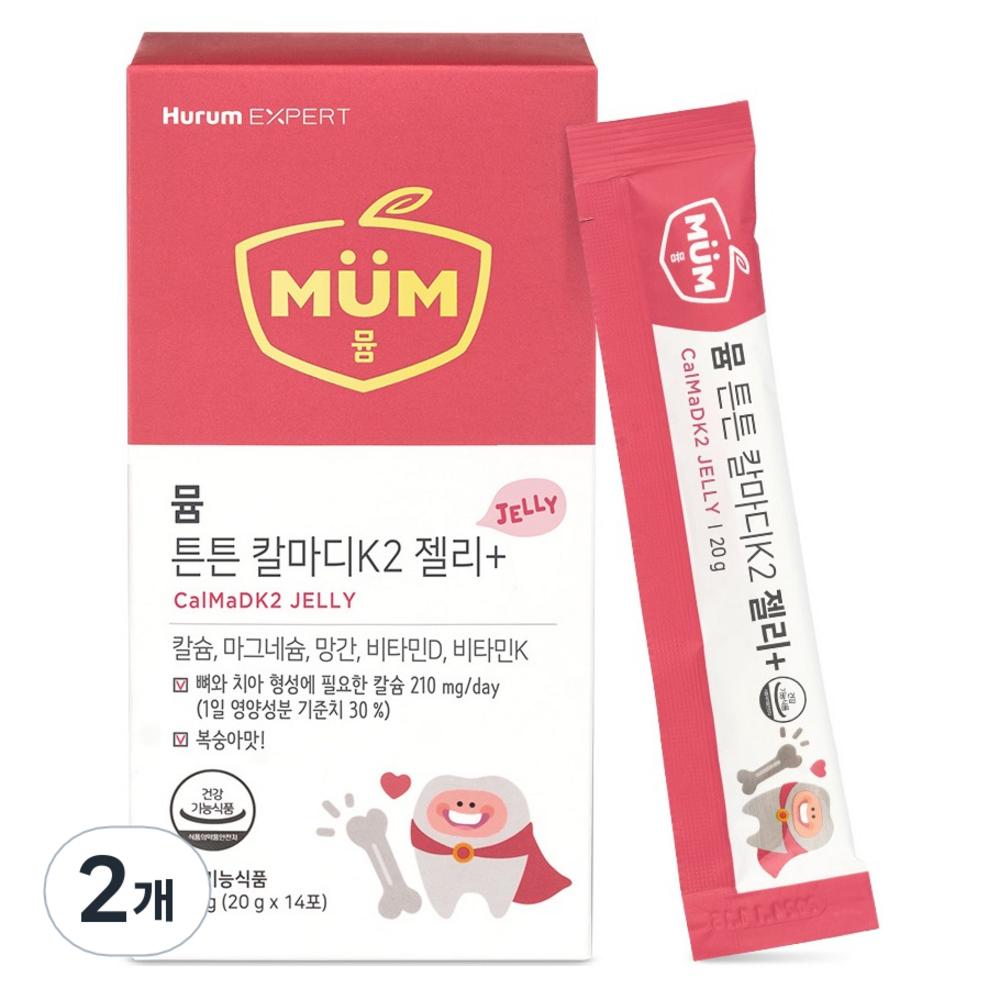 MUM Teunteun Kalmadi K2 Jelly+ 20g 14 Servings 2 Pcs