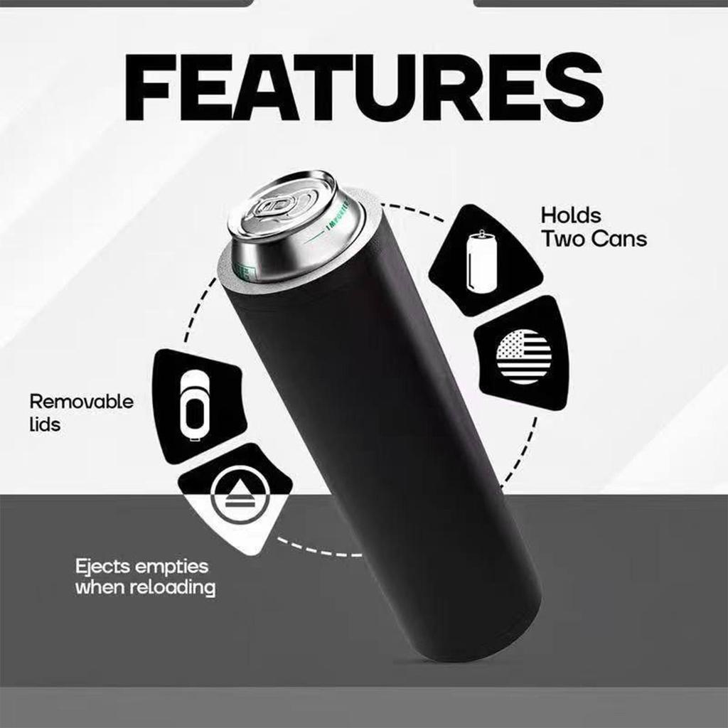 Insulated Can Holder Reusable Double Layered Universal Home Supplies Can Cooler Sleeve for Home Kitchen Dining Beer Coffee