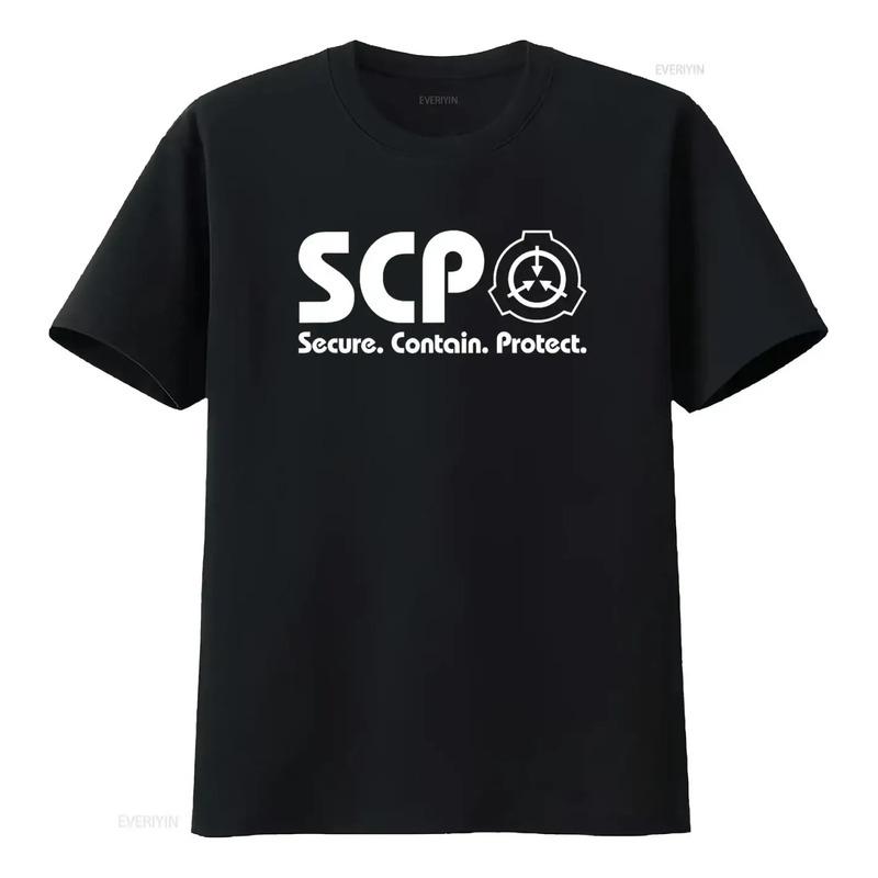 Camiseta Scp Secure Contain Protect Foundation 2, Vintage, L S разноцветный
