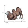 Bactrian Camel Model - Realistic Desert Animal Figurine for Preschoolers