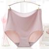 Underpants for Women Low Waisted Briefs with Black Fungus Edges Cute Simple Cotton Breathable Triangle Underwear Panties