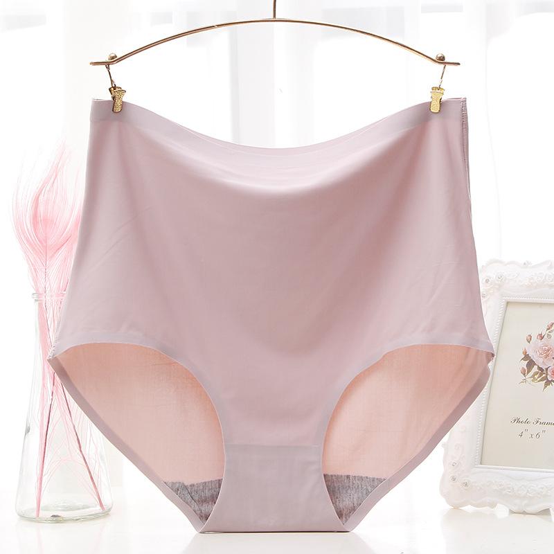 Underpants for Women Low Waisted Briefs with Black Fungus Edges Cute Simple Cotton Breathable Triangle Underwear Panties