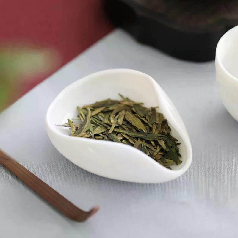 Coffee and tea tools ceramic tea scoops ceramic accessories chinese kung fu tea