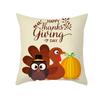 New Pumpkin Thanksgiving Pillow Cover Ins Nordic Peach Skin Printed Cushion Cushion Cover Home Products