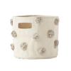 Pair of Pehr Minis Pom Pom Storage Diaper and Diaper Gray Boxes, Pouches, Toys, Storage, Small,