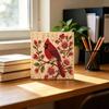 3D Flower And Bird Wall Decor Faux Pearl Painting Kit, Art DIY Relaxing Hobbies for Stress Relief Owl Red Craft Set Adults, Home Decorative Supplies