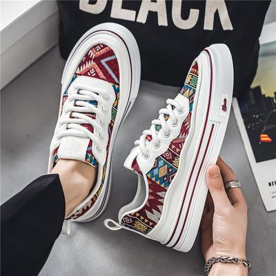 Zapatos de Lona para Hombre de Moda Zapatillas de Suela Gruesa Zapatos Casuales de Plataforma para Exterior Zapatos para Caminar Masculinos Zapatillas Hombre