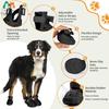 ATUBAN Dog Shoes:Non-Slip Waterproof Sandals for Hot Pavement,Breathable Perforated Boots,Ideal Paw Protector,Outdoor Booties