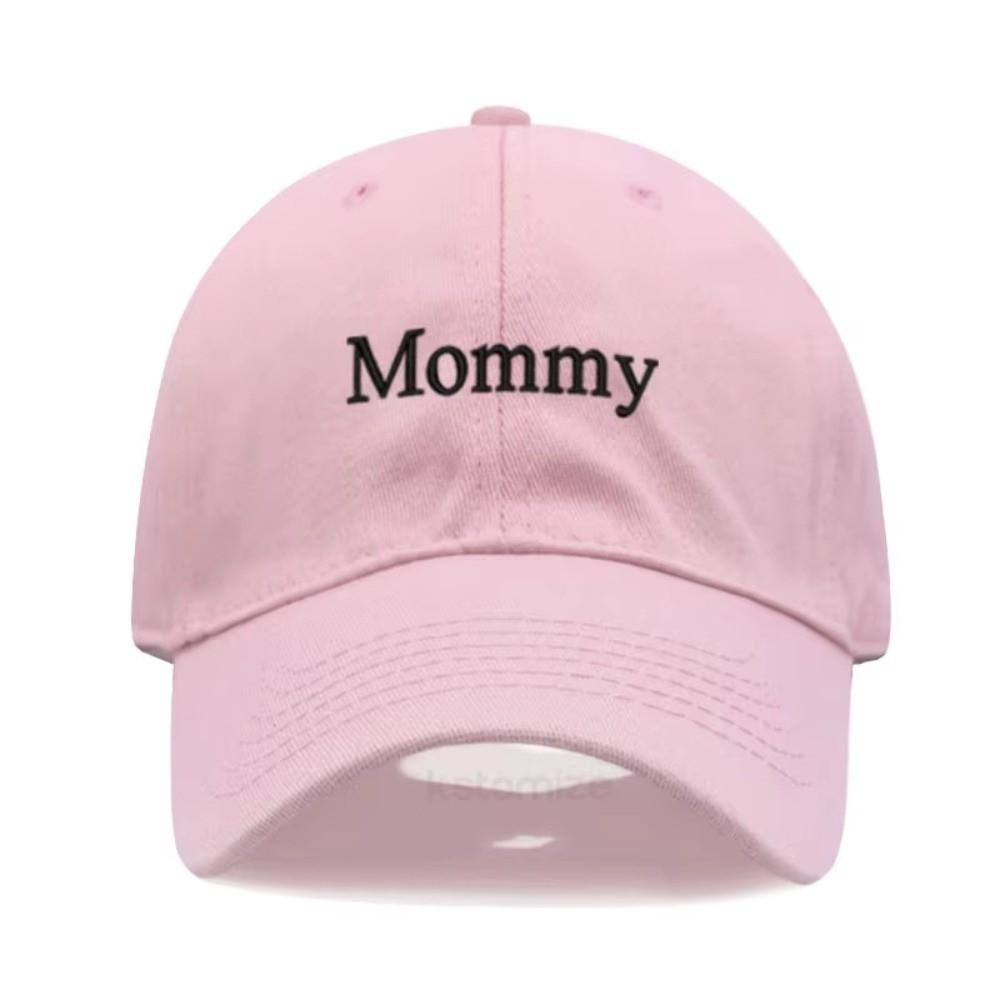 Adjustable Daddy & Mommy Baseball Cap Letter Embroidered Dad Hats  For Man Women