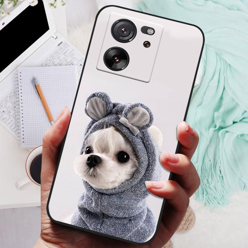 Für Xiaomi 13T Pro Hülle Marmor Handyhülle Weiches Silikon Stoßfestes TPU Funda Für Xiaomi 13T 5G Capa Niedlicher Druck Schutz