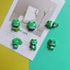 6Pcs Cute Cartoon Frog Fridge Magnet Po Wall Message Board Bulletin Board Decoration Magnetic Stickers Home Decor Magnet