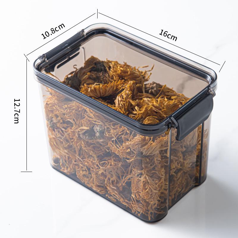 Transparent Food-Grade Plastic Storage Jar for Soups
