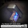 For Tesla For Model Y Central Control Expansion Dock 4-in-1 Multi Port Glove Box Docking Station Expansion Dock USB Adap E0G2