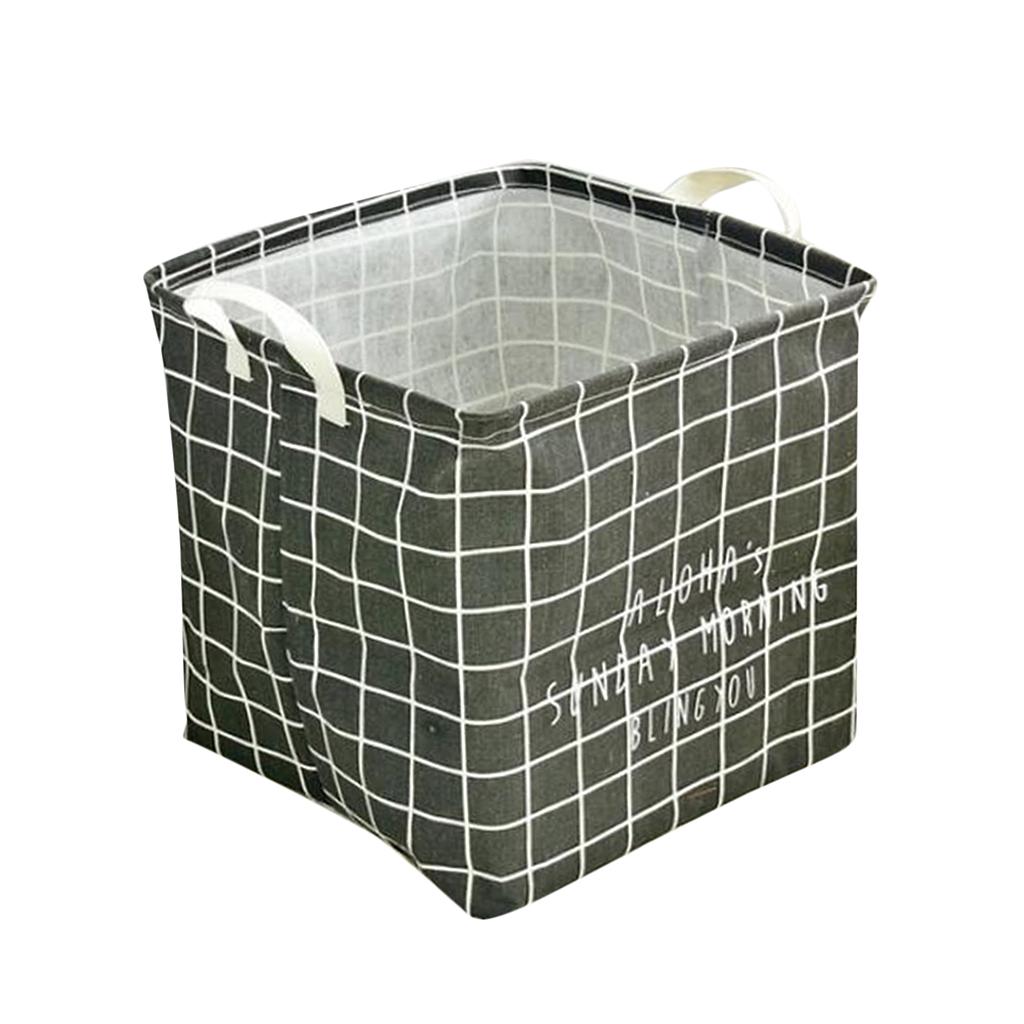 3 Kitchen Storage Basket With Handles, Laundry Hamper Toys Bucket