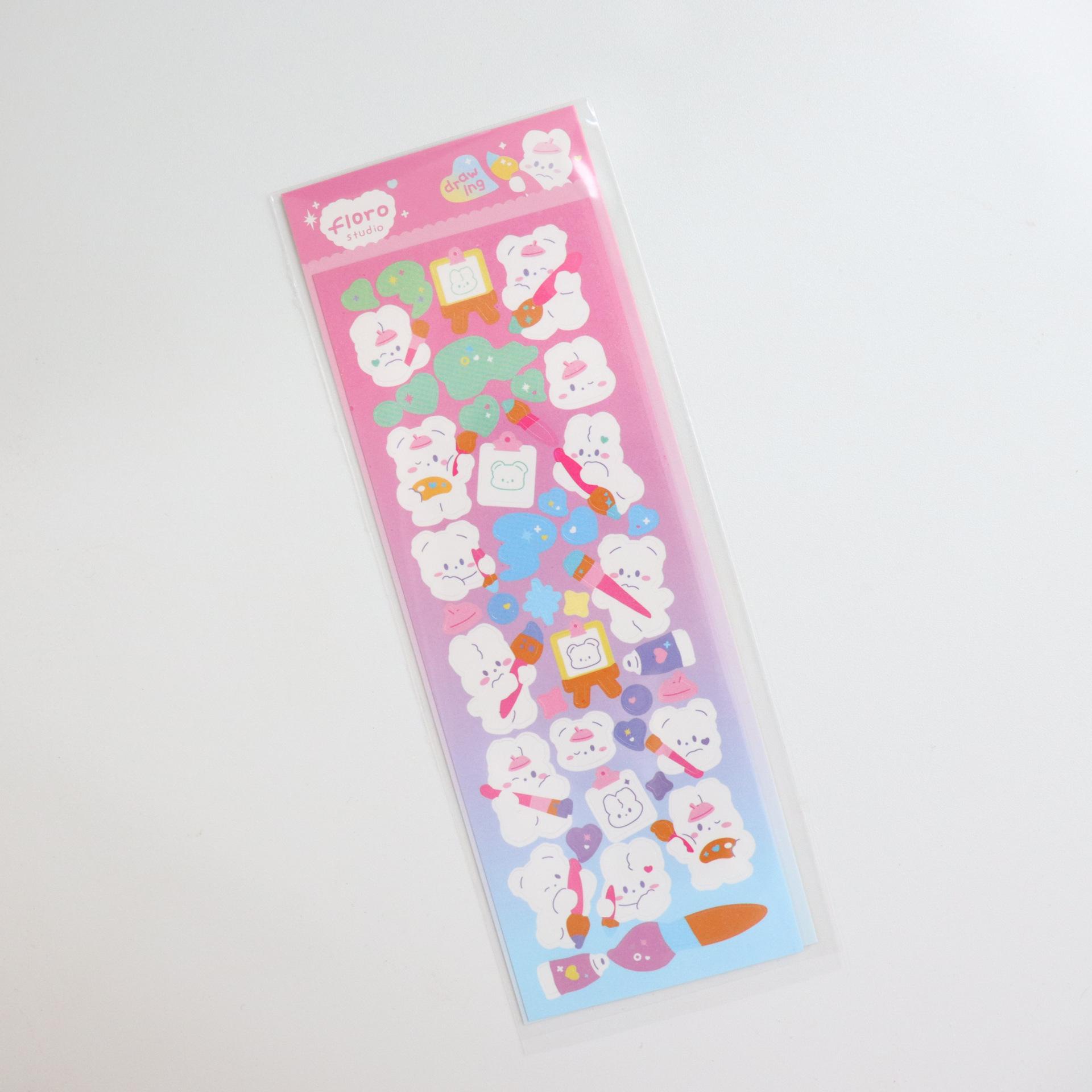 Лазерная наклейка PET Bottom Google Card наклейка Декоративная DIY Материал iPad — фото 7