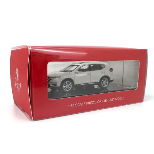 Paudi Model 1/64 scale miniature car X-Trail 2018, finished product, white