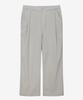 MINDBRIDGE [Couture] Wide Single-Pleat Nylon Blend String Elastic Pants - 2 Colors