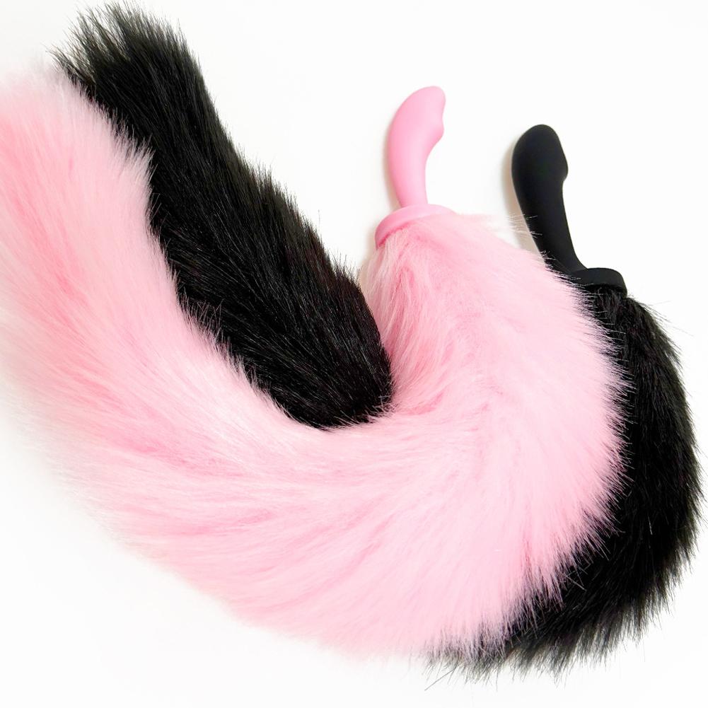 1PCS Silicone Sexy Fox Tail Anal Plug Anal Dilator Adult Couples Sex Toys Role Playing Games Penis Massager Butt Plug Dildos