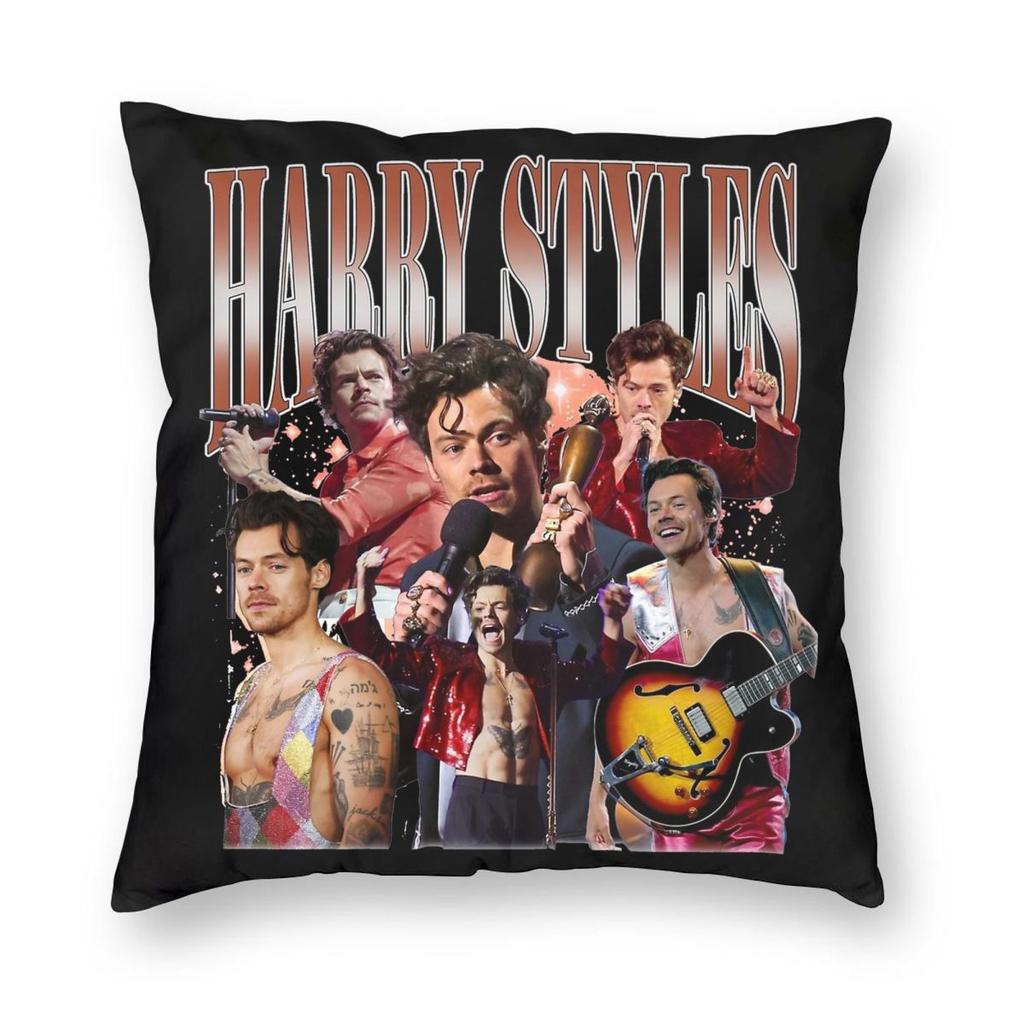 Federa Stampa Harrys Styles Poliestere Copricuscino Decorativo Copertura Cuscino Casa Dropshipping 40*40cm