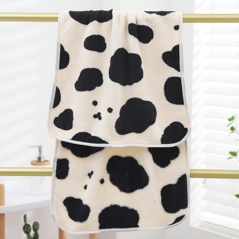 

Новое милое полотенце из кораллового флиса в стиле инс, модное студенческое взрослое парное полотенце, утолщенное и впитывающее towel 35 * 75cm