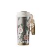 Premium Titanium Insulated Tumbler With Straw Carry Strap 520ml Men Women Office Travel