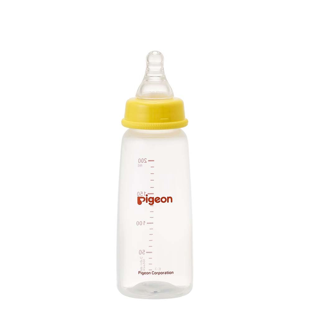 Pigeon Baby Bottle Slim Type 200ml Made of Plastic Used In Medical Institutions Lightweight and Unbreakable High-quality