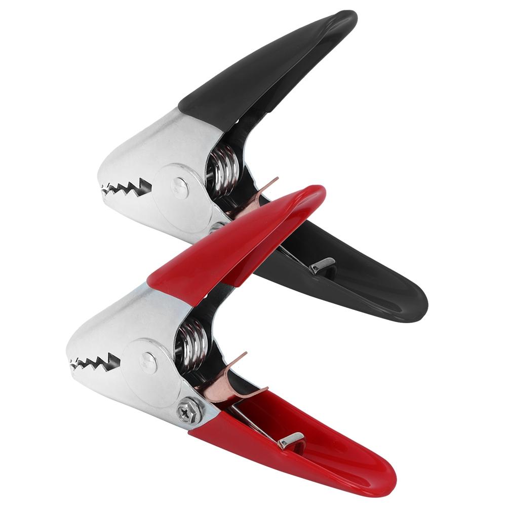 1 Pair Universal Car Vehicle Battery Charger Cable Booster Clamps Clip Replacement 500Amp