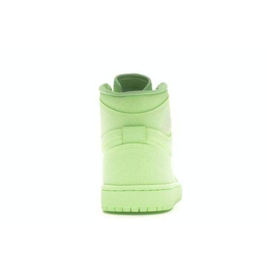 Jordan 1 High Premium Barely Volt 2019 - AH7389-700 Women's Shoes