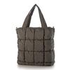 [Kashkash] Rubber Quilted 2-Way Tote Bag