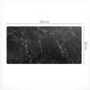 Anti-Slip Protective Desk Mat with Marble Vein Graphic 100x50 cm