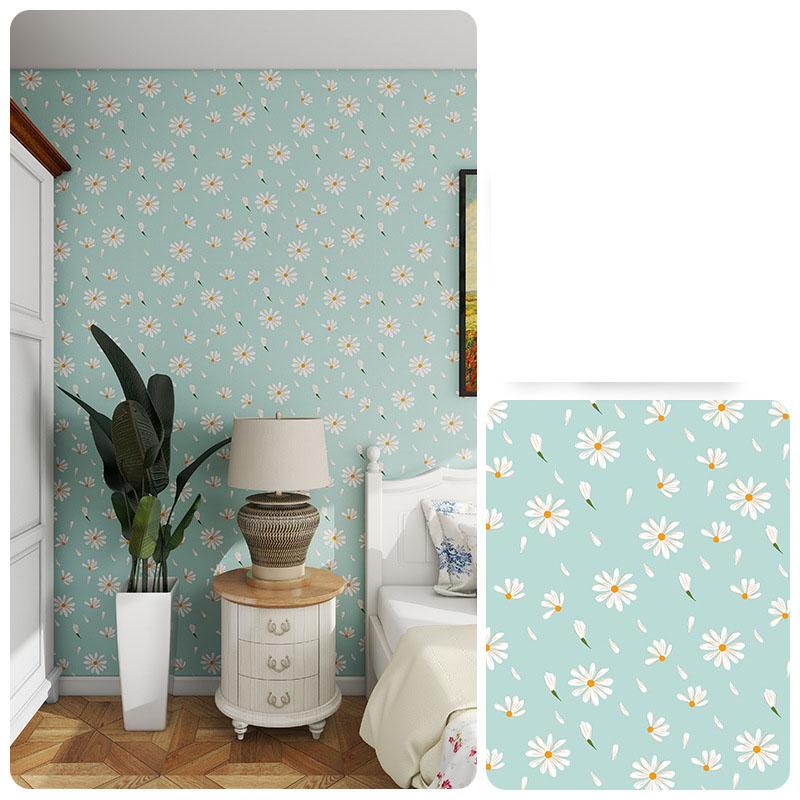 Self-Adhesive Waterproof Wallpaper Anti-Mold Washable Print Non-Slip Wear-Resistant Bedroom Living Room Accent Wall Decor