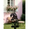 Creative Metal Garden Elf Statue with Stake, Outdoor Gnome Ornament for Lawn Patio Yard Decor, Whimsical Art Sculpture, Holiday Christmas Gift