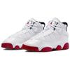 Air Jordan 6 Rings GS Blanco Rojo Universitario 323419-160
