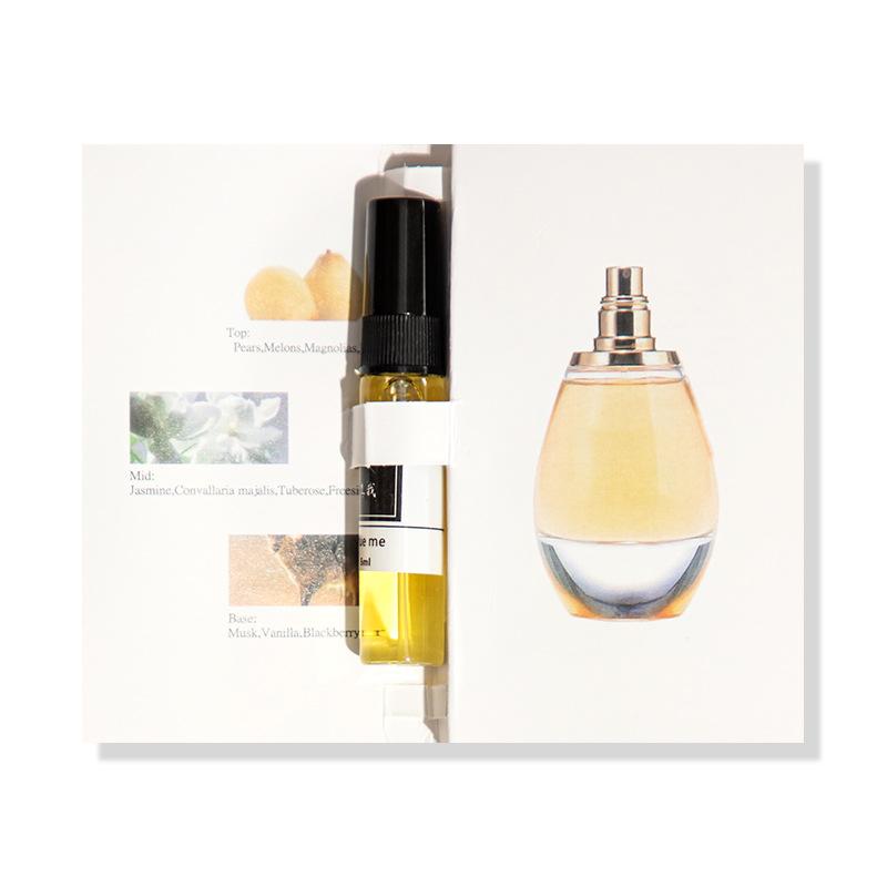 Niche Version Perfume Sample Men and Women Haute Couture Replica Card Test Tube Durable Trial Pack