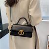 Summer Leather Shoulder Bags Purse and Handbag for Women Fashion Crossbody Bags Underarm Bag Small Square Satchel