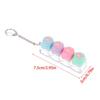 Silicone Cat Paw Keychain Stress Relief Toy For Keyboard Lovers Portable Keyring Gifts