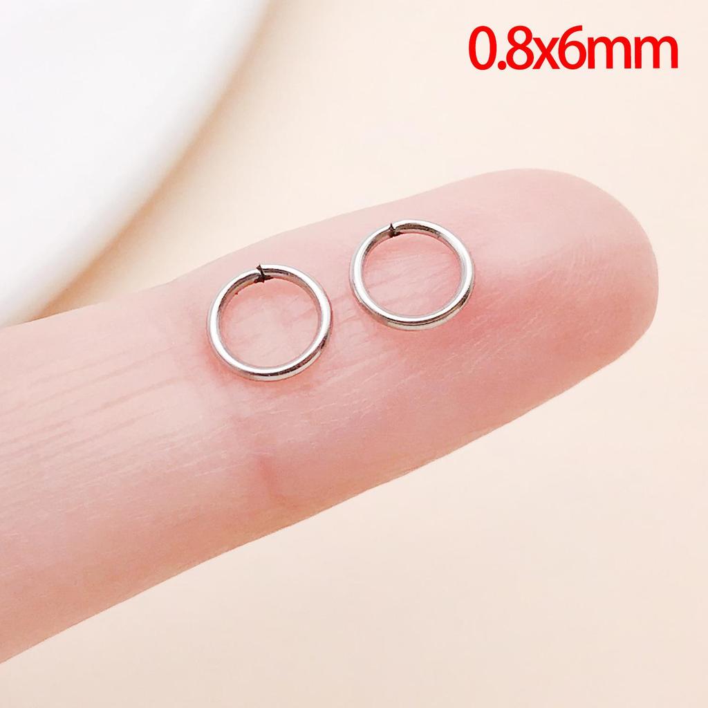 Stainless Steel Jump Rings for DIY Jewelry & Accessories