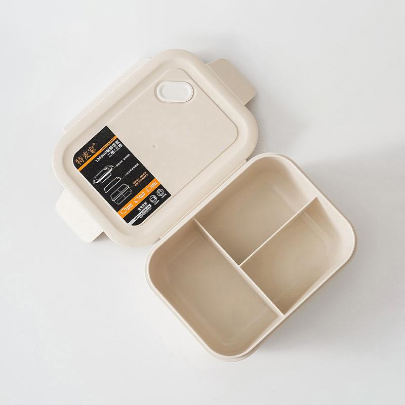 MeyJig Lunchbox, Gesundes Material PP, Obstsalat, Lunchbox, Lebensmittelbehälter, Anzug für Büro/Schule, 1200 ml