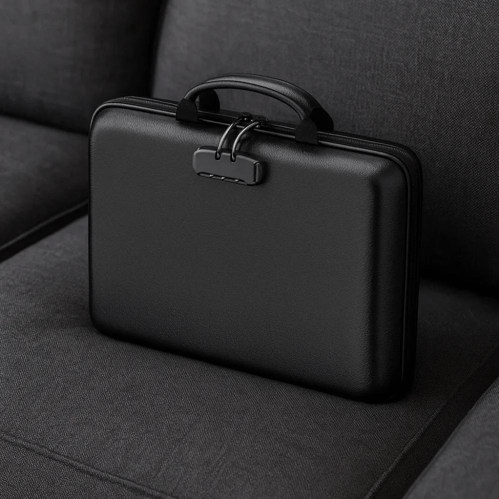 With Pocket Fireproof Document Box Waterproof Accordion File Folder  Card