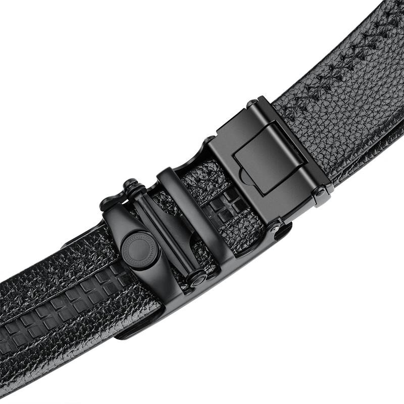Men's Automatic Buckle PU Leather Belt